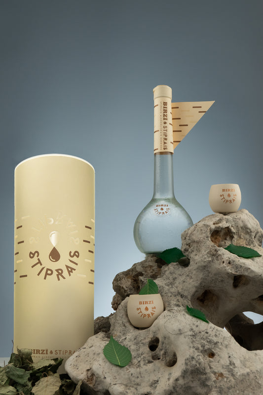 BIRZI Strong & 2 glasses gift set (40% alc)