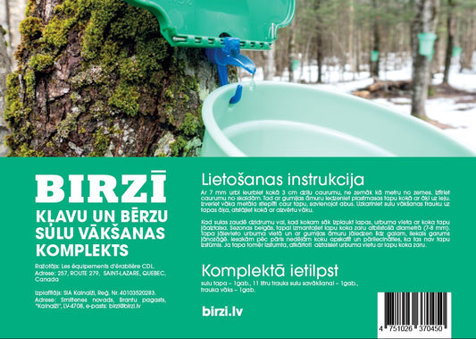 Sap gathering kit-bucket