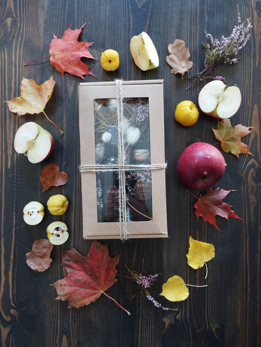 Autumn syrup gift set, duo