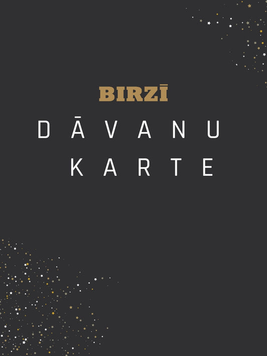 BIRZĪ dāvanu karte